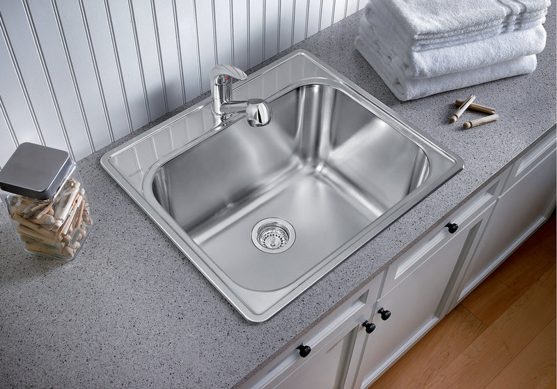 Blanco ESSENTIAL 25-In Laundry Single Bowl Drop-in Sink