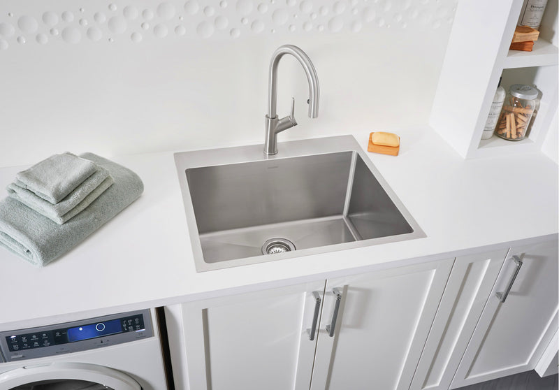 Blanco QUATRUS R15 Stainless Steel Laundry Sink - 401802