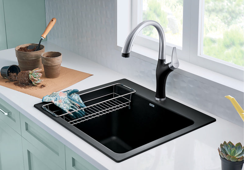 Blanco Liven Single Bowl Drop-In SILGRANIT Laundry Sink