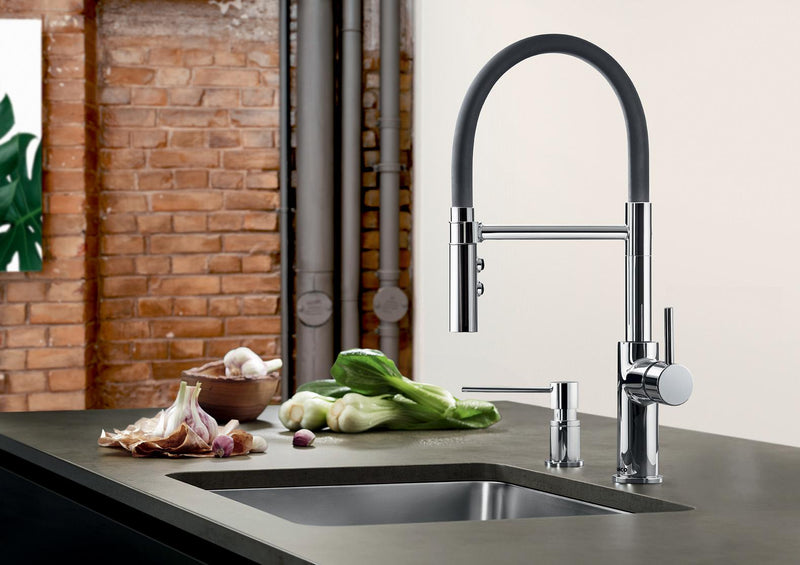 Blanco CATRIS FLEXO 1.5 GPM Semi-Professional Pull-Down Kitchen Faucet