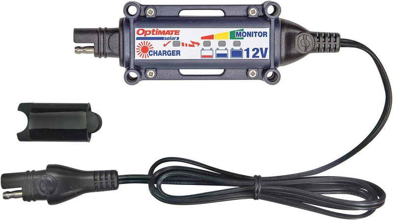 OptiMATE TM-523-6 Solar 60W Travel Kit - 6-Step 12V 5A Sealed Solar Battery Saving Charger & Maintainer
