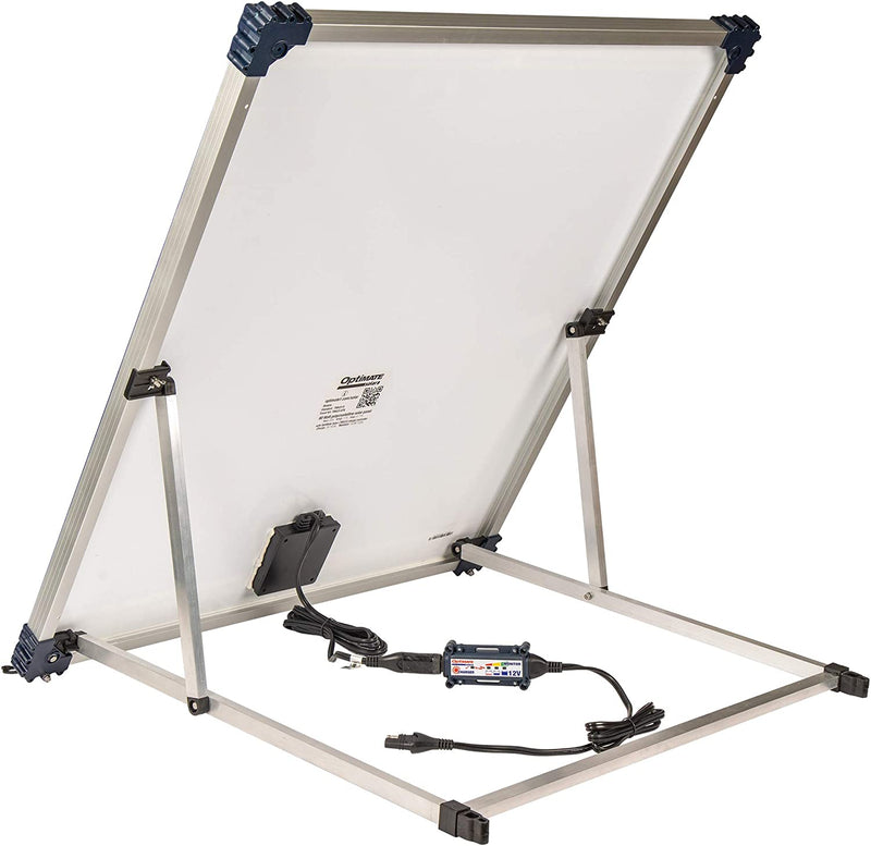 OptiMATE TM-523-8TK SOLAR 80W Travel Kit - 6-Step 12V 6.67A Sealed Solar Battery Saving Charger & Maintainer