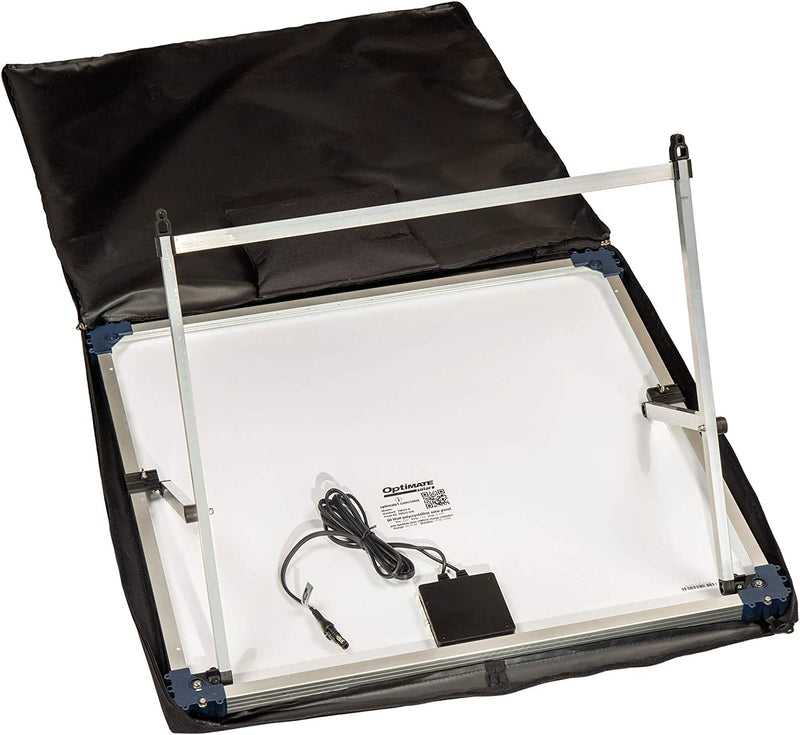 OptiMATE TM-523-6TK Solar 60W Travel Kit - 6-Step 12V 5A Sealed Solar Battery Saving Charger & Maintainer