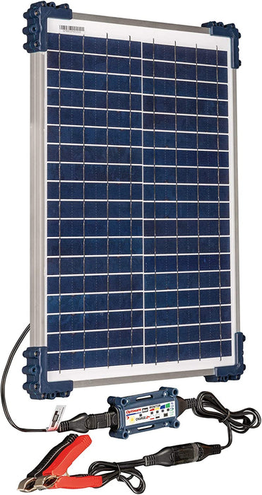 OptiMATE TM-522-D2 Solar Duo + 20W Solar Panel - 6-Step 12V / 12.8V 1.67A Sealed Solar Battery Saving Charger & Maintainer