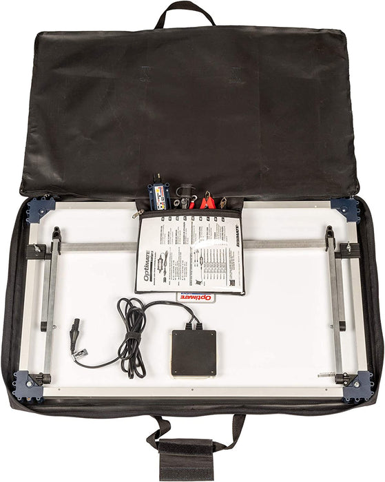 OptiMATE TM-522-D4TK Solar Duo 40W Travel Kit - 6-Step 12V / 12.8V 3.33A Sealed Solar Battery Saving Charger & Maintainer