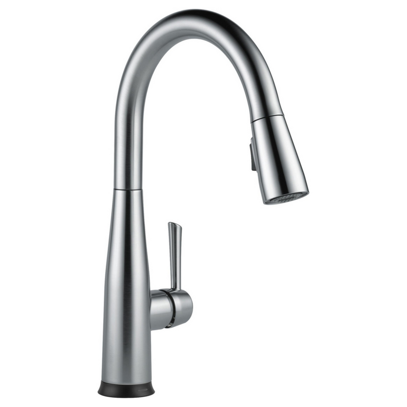 Delta Essa Single Handle Pull-Down Kitchen Faucet with Touch2O Technology 9113T