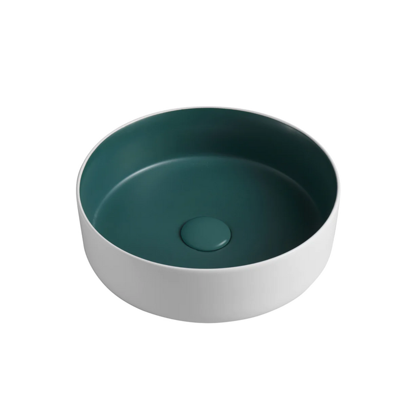 Agua Canada FRIDO 14’’X14’’ Round Porcelain Vessel Sink