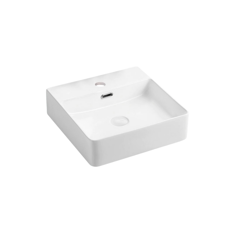 Agua Canada FRIMA-BK 16’’X16’’ Square Porcelain Vessel Sink