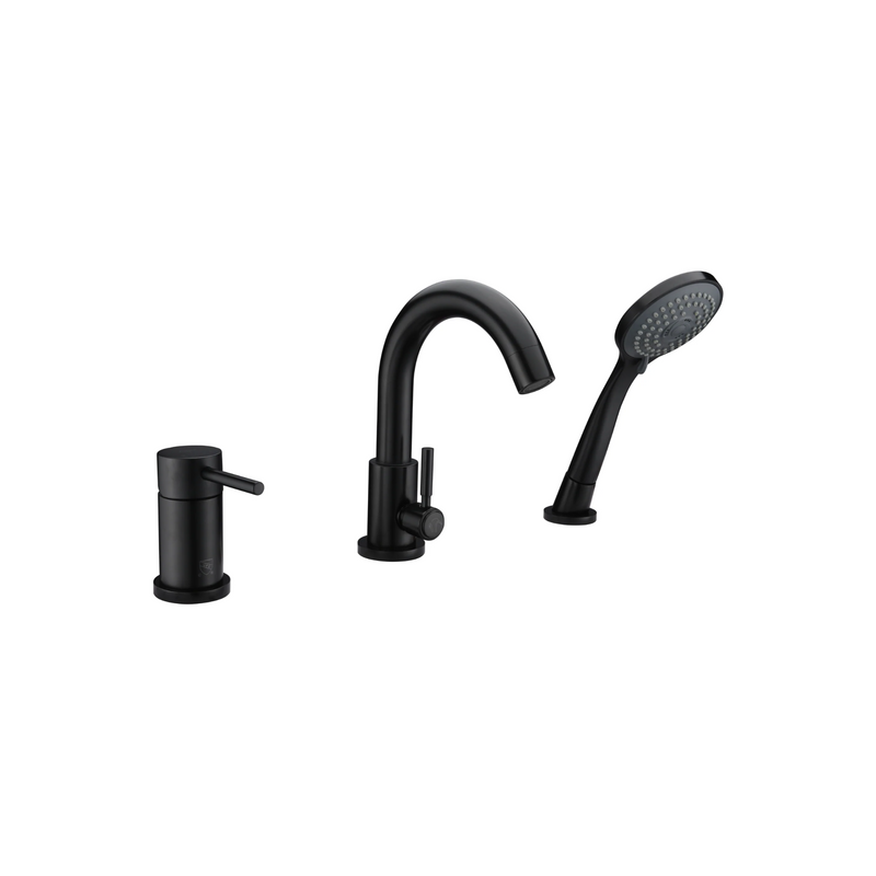 Agua Canada SANTO Modern Round Pcs Bath Tub Faucet