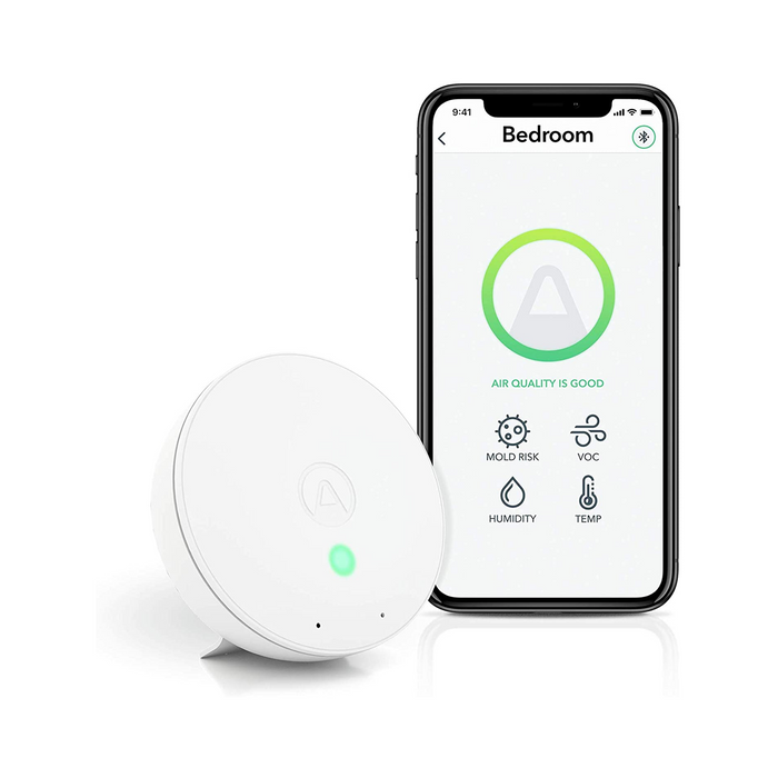 Airthings Wave Mini - Smart Indoor Air Quality Monitor