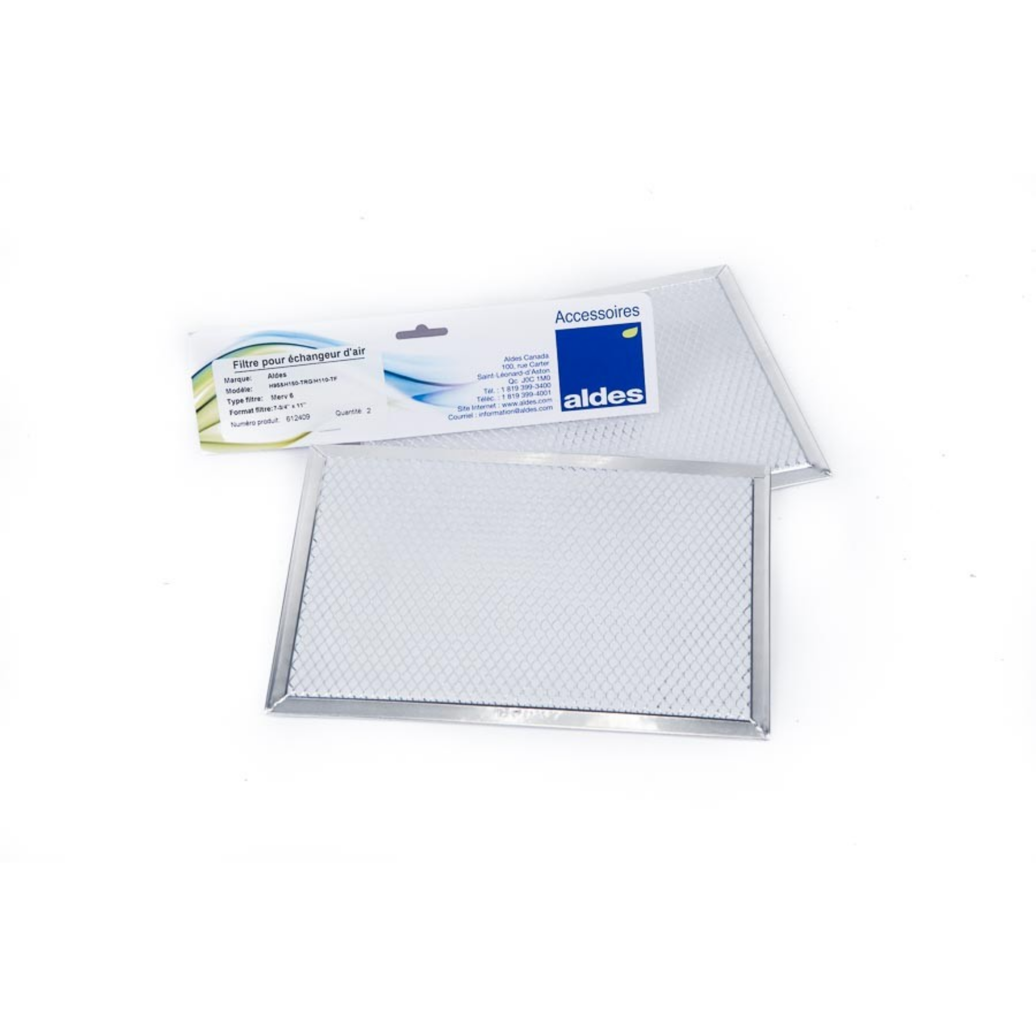 Aldes 683961 MERV 8 Replacement Filter (2-Pack) — Rise