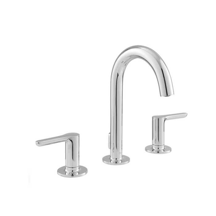 American Standard Studio S 8-Inch Widespread 2-Handle Bathroom Faucet 1.2 gpm/4.5 L/min With Lever Handles