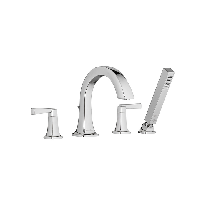 American Standard Townsend Bathtub Faucet With Lever Handles and Personal Shower for Flash Rough-In Valve