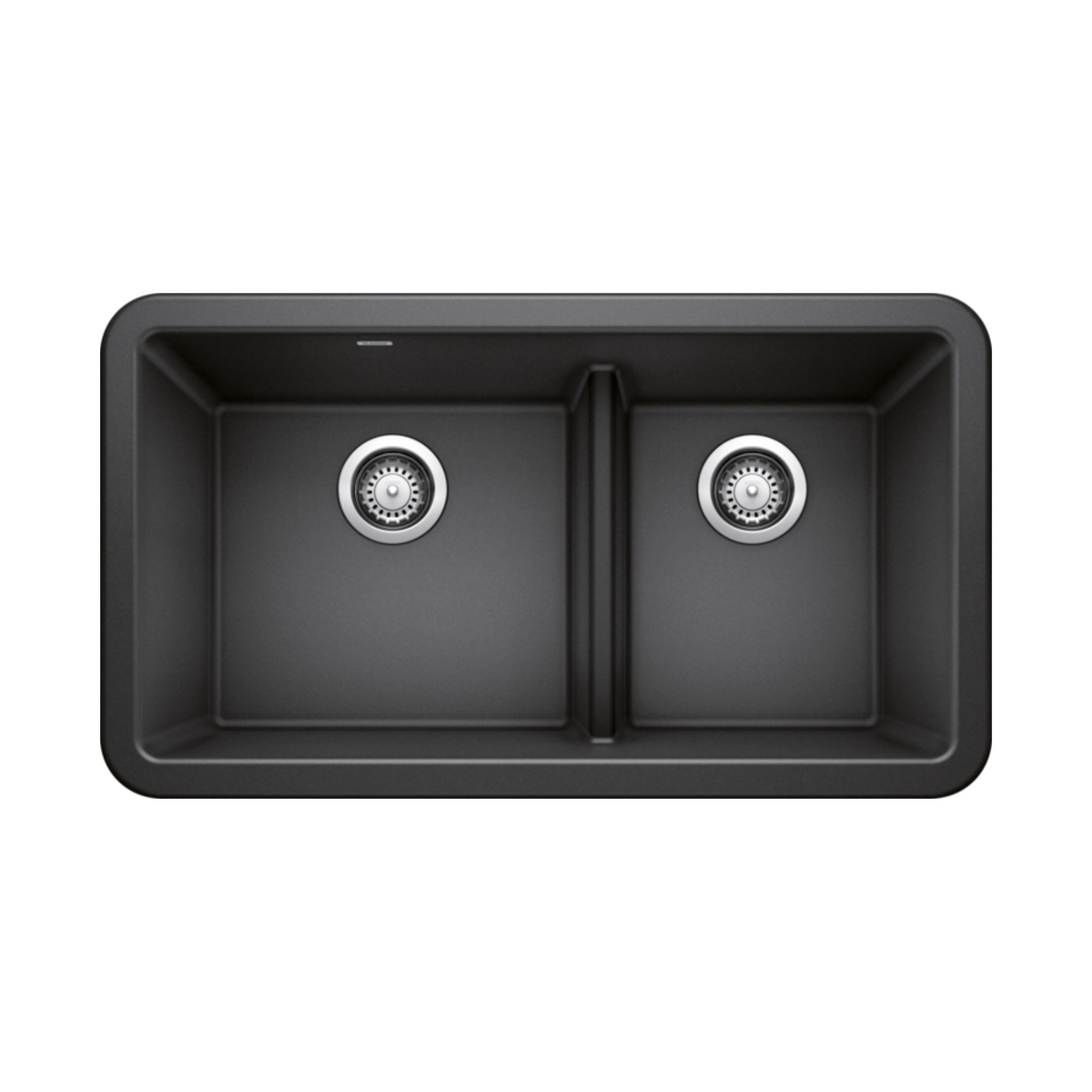 Blanco IKON 33 1¾ Low Divide Double Bowl SILGRANIT Apron Kitchen Sink ...