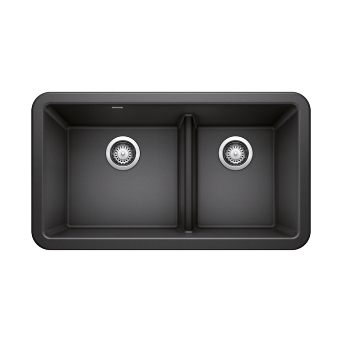 Blanco IKON 33 1¾ Low Divide Double Bowl SILGRANIT Apron Kitchen Sink