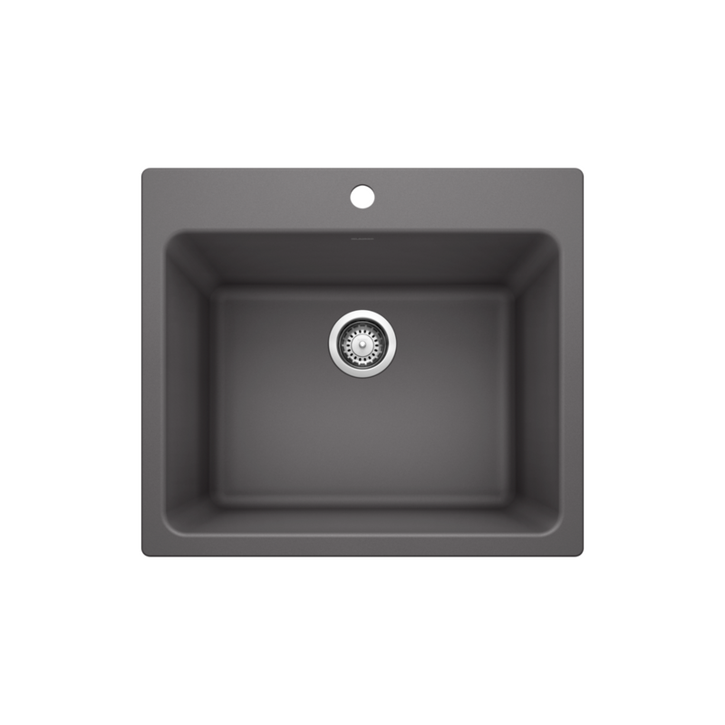 Blanco Liven Single Bowl Drop-In SILGRANIT Laundry Sink