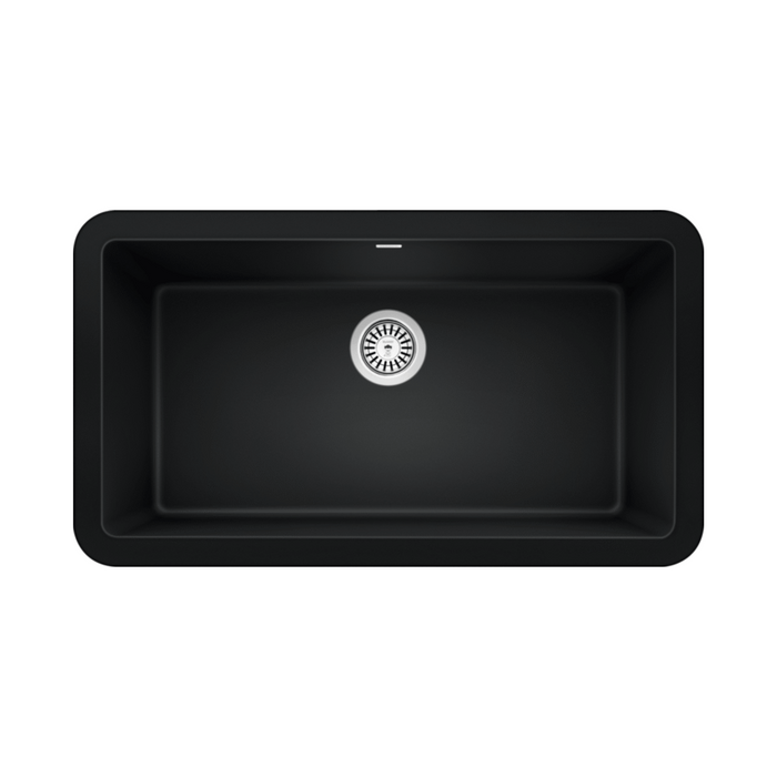 Blanco IKON 33 Double Bowl SILGRANIT Apron Farmhouse Kitchen Sink — Rise