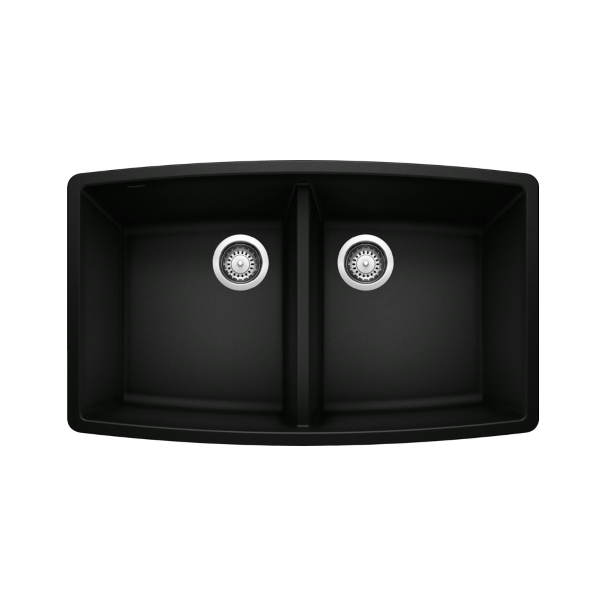 Blanco PERFORMA U 2 Double Bowl SILGRANIT Undermount Kitchen Sink — Rise