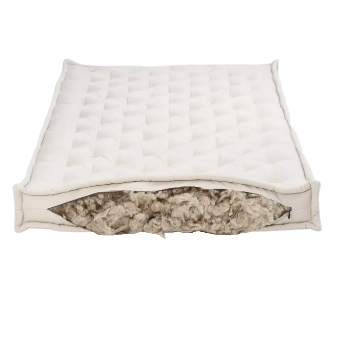 Home of Wool 5" Oeko-Tex Wool Filled Mattress