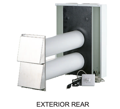 Cyclone Ductless High Efficiency Single Room Heat Recovery Ventilator - DV160