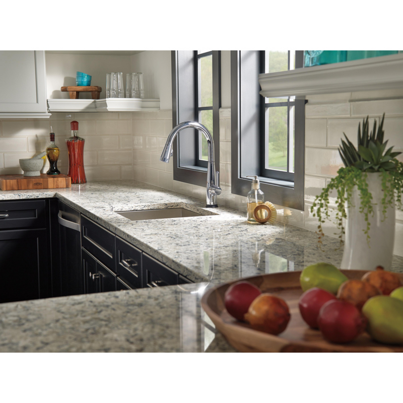 Delta Essa Single Handle Pull-Down Kitchen Faucet with Touch2O Technology 9113T