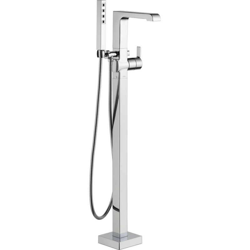 Delta Floor Mount Tub Filler with Handshower