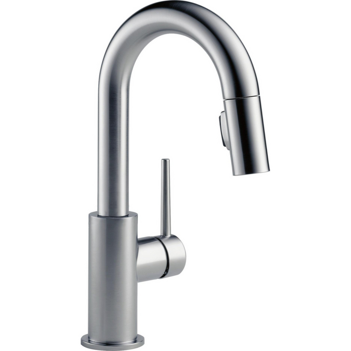 Delta TRINSIC Single Handle Pull-Down Bar/Prep Faucet