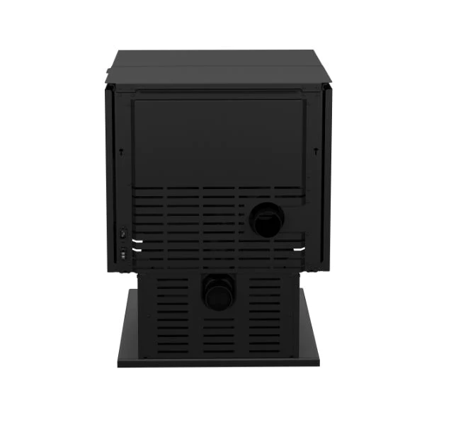 Drolet Eco-55 Pellet Stove with 3" Ground Floor Kit DP00070KVG