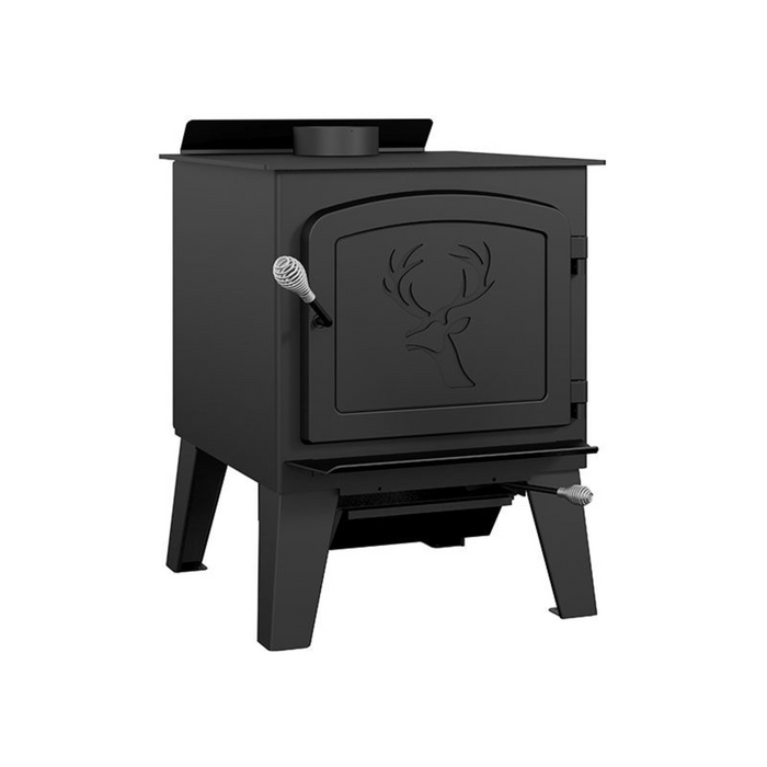 Drolet Black Stag II Wood Burning Stove DB03411