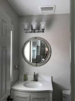 Cyclone Hushtone Signature Plus Bathroom Fan with Built in Light and Humidity Sensor - ESCBP150HLED