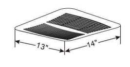 Cyclone Hushtone Signature Plus Bathroom Fan with Built in Light and Humidity Sensor - ESCBP150HLED