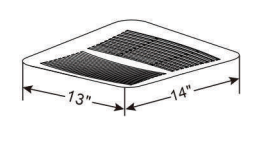 Cyclone Hushtone Signature Series Plus Bathroom Fan with Humidity Sensor - ESCBP80H