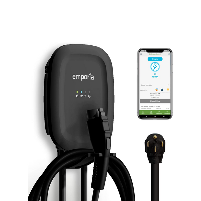 Emporia Smart Home Level 2 48 AMP EV Charger