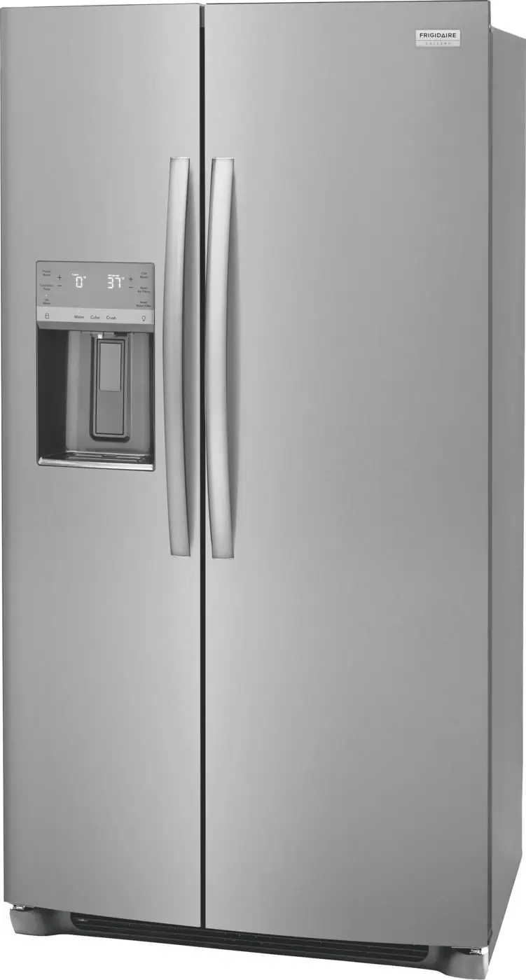 Frigidaire Gallery 36'' 22.3 Cu. Ft. Counter Depth Side by Side Refrigerator GRSC2352AF