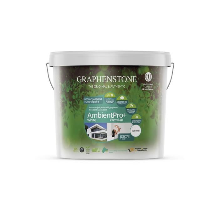 Graphenstone AmbientPro+ Premium Photocatalytic Lime Paint with Graphene