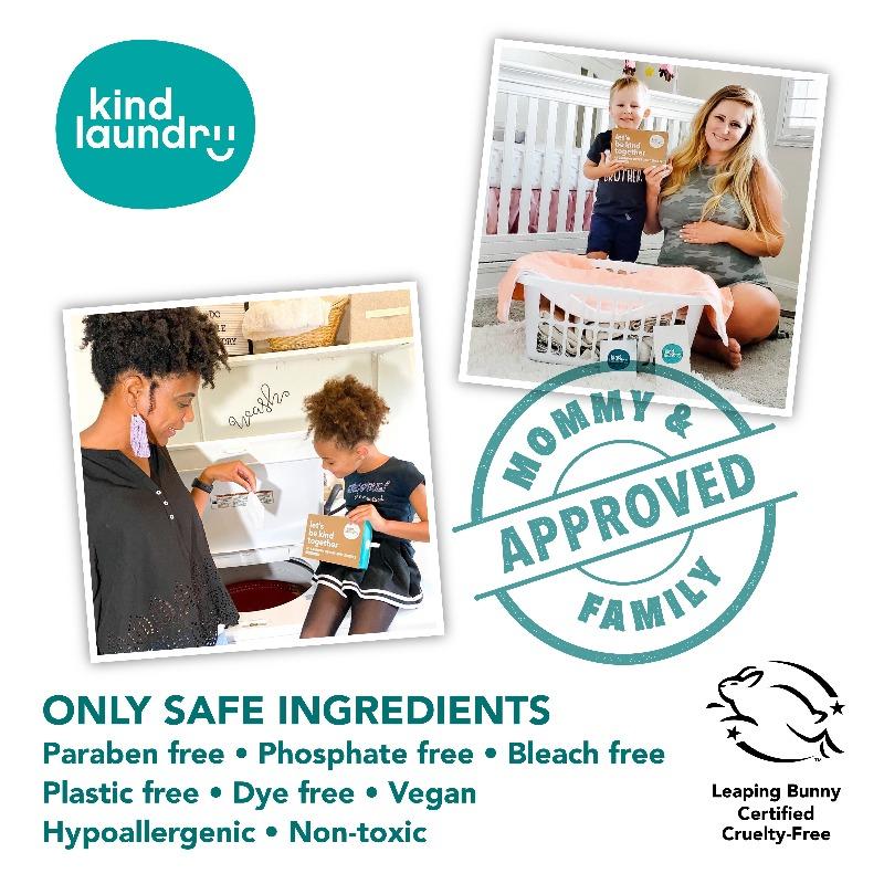 Kind Laundry Eco-Friendly Laundry Detergent Sheets - (60 sheets) - Ocean Breeze