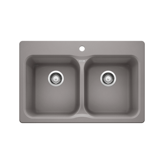 Blanco VISION 210 Double Bowl SILGRANIT Kitchen Sink