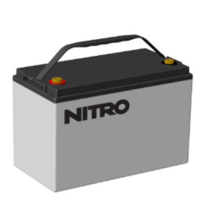 NITRO N12-100I 12V, 100AH Valve Regulated Lead-Acid Battery