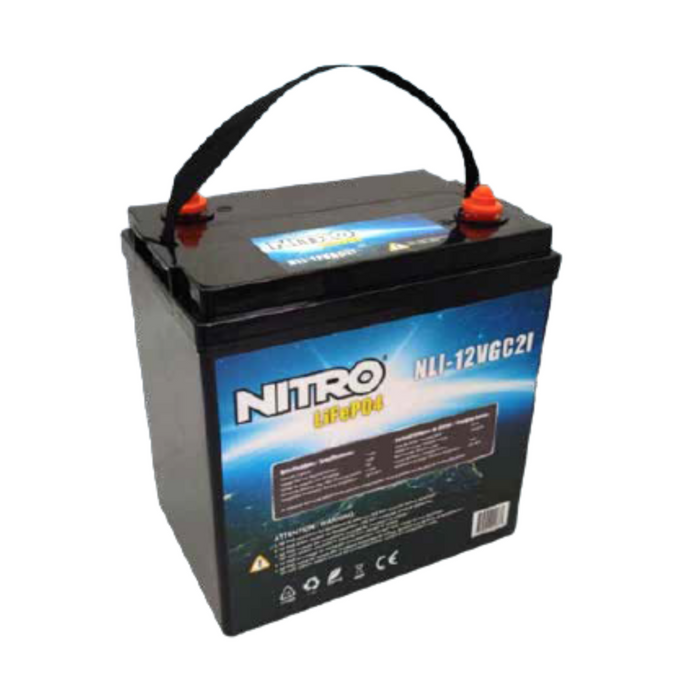 NITRO NLI-12VGC2I 12.8V 150AH LiFePO4 Battery