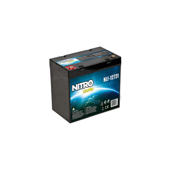 NITRO NLI-12V27I 12.8V 105AH LiFePO4 Battery