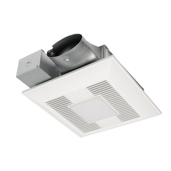 Panasonic WhisperValue DC Exhaust Fan with Light, 30-100 CFM - FV-0810VSSL1