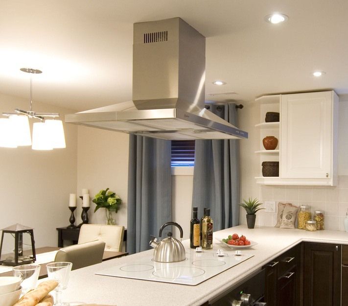 Cyclone 36" SIB520 Alito Collection 600 CFM Island Range Hood