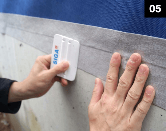 Fentrim® 430 Grey for Masonry and Concrete by SIGA - Rise
