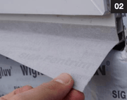 Fentrim® 230 Grey for Windows and Doors by SIGA - Rise