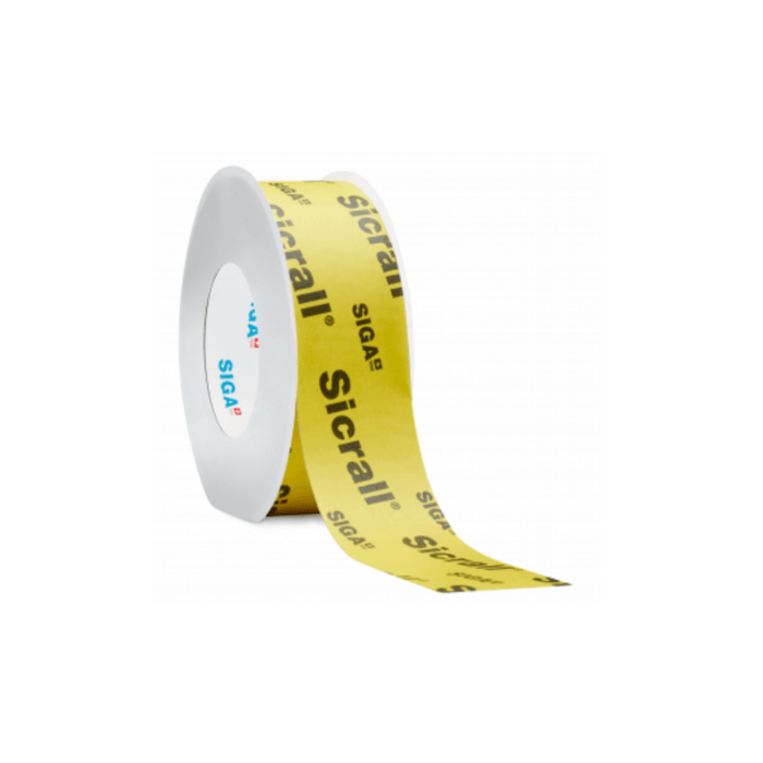 SIGA Sicrall® 60mm Vapor Barrier Adhesive Tape (Box of 10) - SIGA North America - Rise