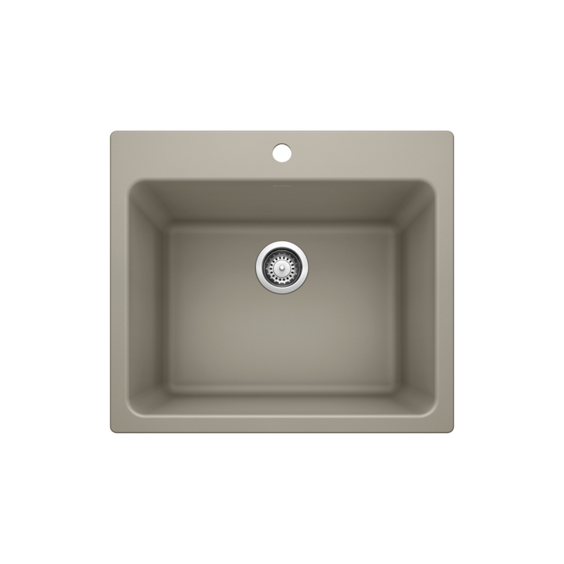 Blanco Liven Single Bowl Drop-In SILGRANIT Laundry Sink