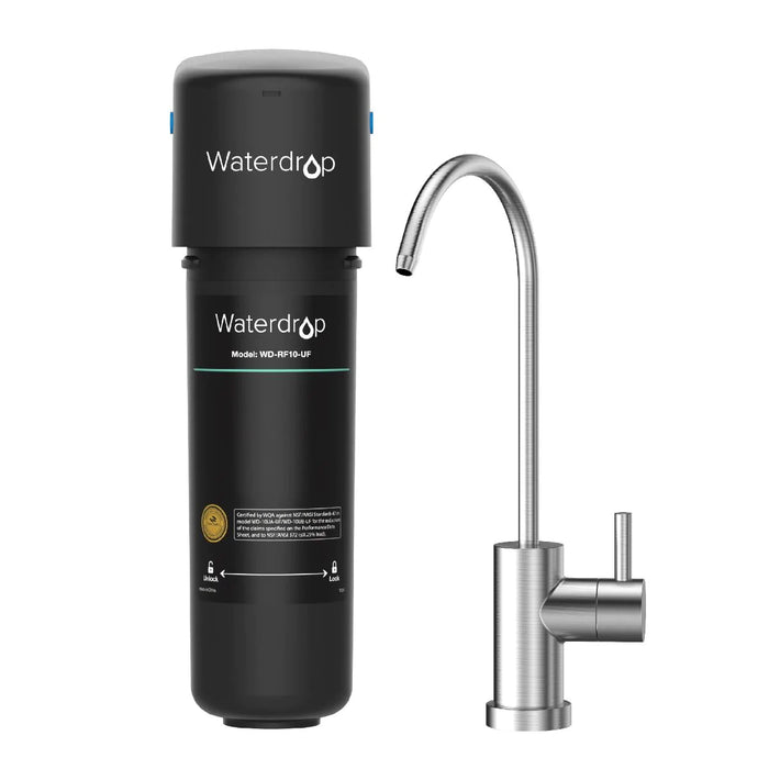 Waterdrop Ultrafiltration Under Sink Water Filtration System With Dedicated Faucet