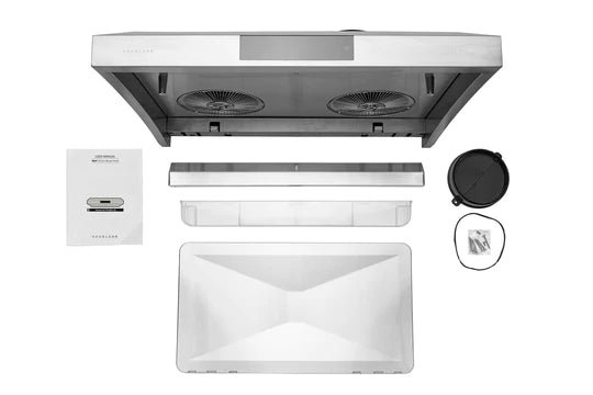 Hauslane UC-PS38 Chef 30-in Ducted Stainless Steel Undercabinet Range Hood