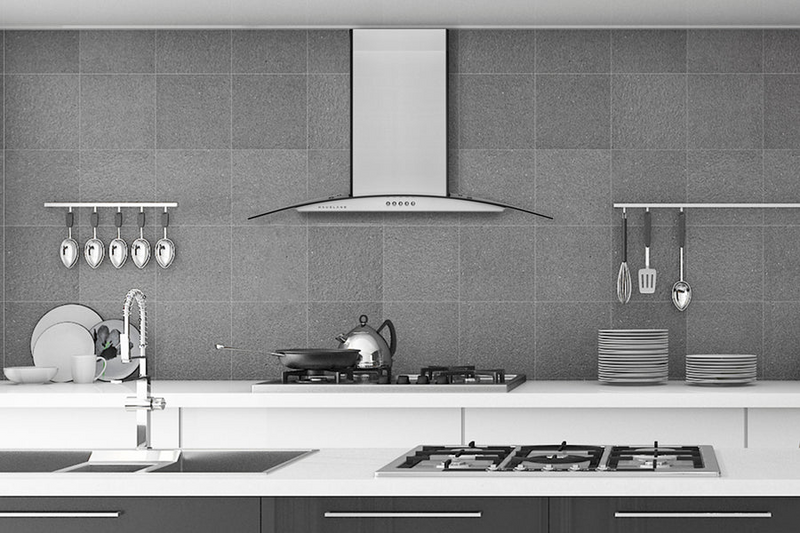 Hauslane WM-600 Chef Series 750 CFM Convertible Stainless Steel Wall-Mounted Range Hood