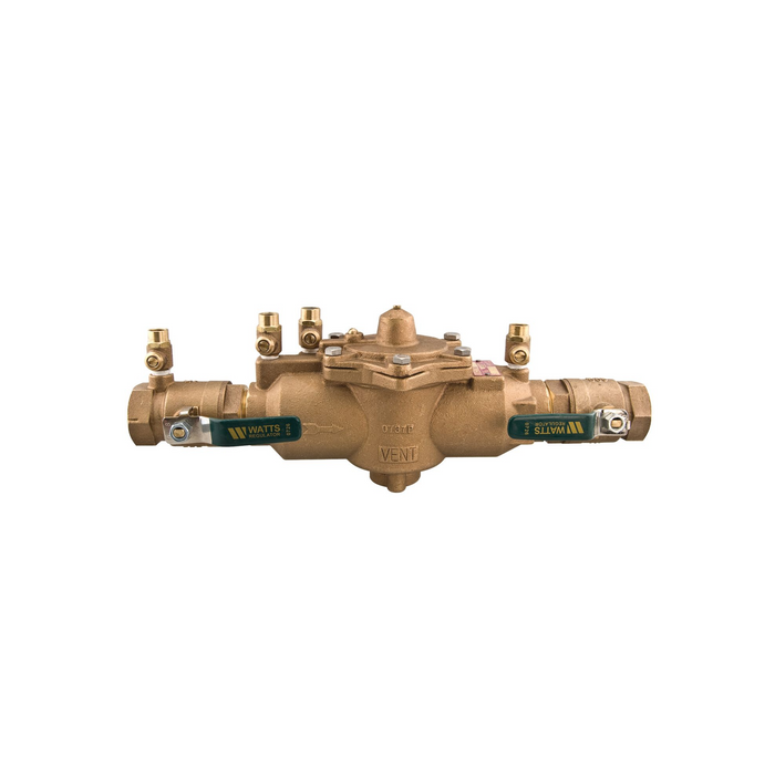 Watts 1-1/2" Reduced Pressure Zone Assembly 009M2-QT Backflow Prevention